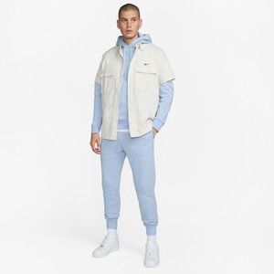 Nike Fleece All Over Print 2 Piece Hoodie & Joggers Set Tracksuit  Blue SZ - 2XL